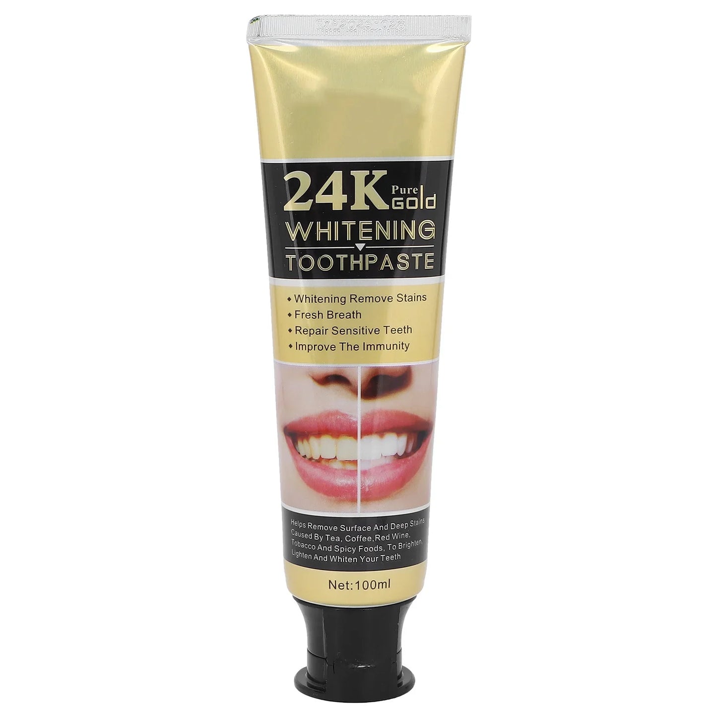 24k Gold Whitening Toothpaste 100ml